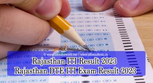 Rajasthan ITI Results 2023